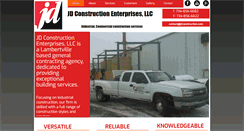 Desktop Screenshot of jdconstruction.com